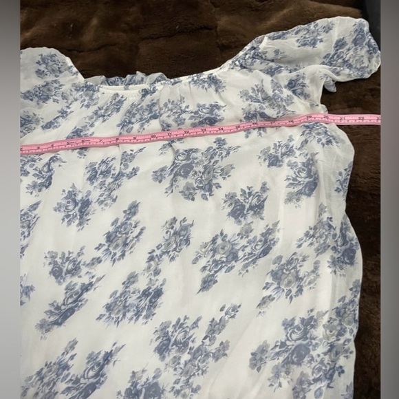 Gorgeous Louisa Ricci 100% Silk Summer Top Size Medium - Picture 8 of 11